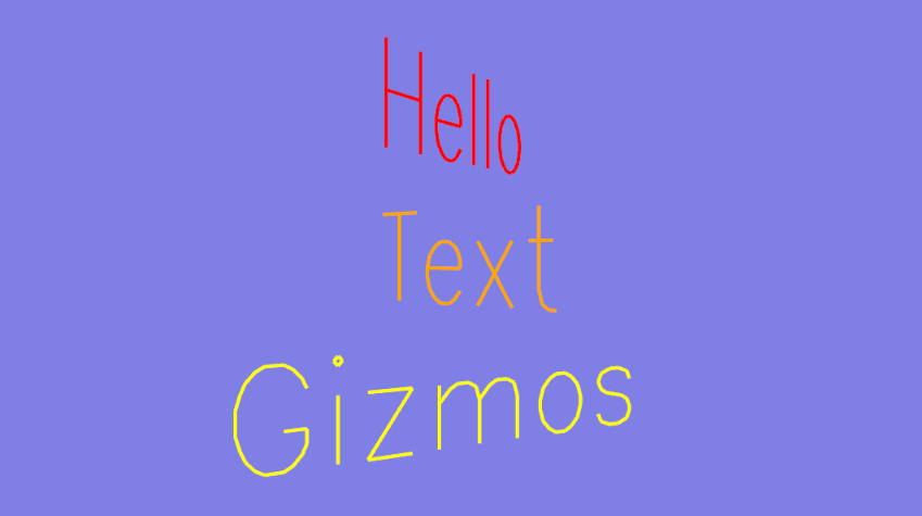 text gizmos